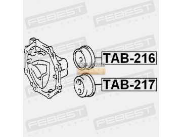 Втулка стабілізатора TAB-216 (FEBEST)