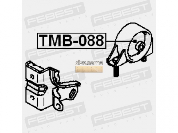 Suspension bush TMB-088 (FEBEST)