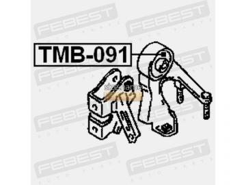 Suspension bush TMB-091 (FEBEST)