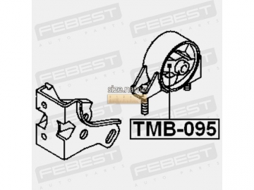 Suspension bush TMB-095 (FEBEST)
