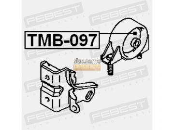 Suspension bush TMB-097 (FEBEST)