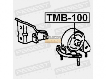 Suspension bush TMB-100 (FEBEST)