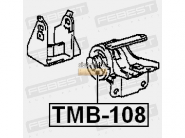 Suspension bush TMB-108 (FEBEST)