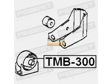 Suspension bush TMB-300 (FEBEST)