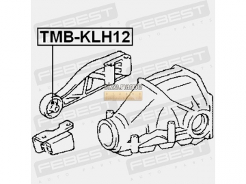 Suspension bush TMB-KLH12 (FEBEST)