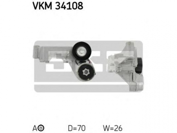 Ролик VKM 34108 (SKF)