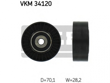 Idler pulley VKM 34120 (SKF)