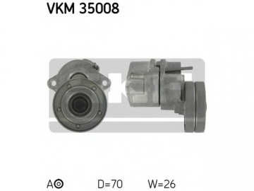 Idler pulley VKM 35008 (SKF)