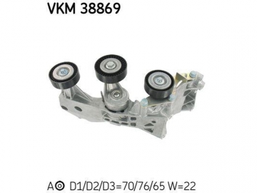 Idler pulley VKM 38869 (SKF)
