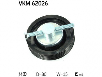 Idler pulley VKM 62026 (SKF)