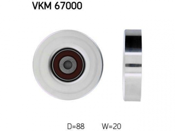Idler pulley VKM 67000 (SKF)