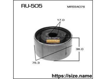 Suspension bush RU-505 (MASUMA)