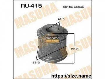 Suspension bush RU-415 (MASUMA)