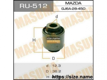 Сайлентблок RU-512 (MASUMA)