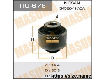 Suspension bush RU-675 (MASUMA)