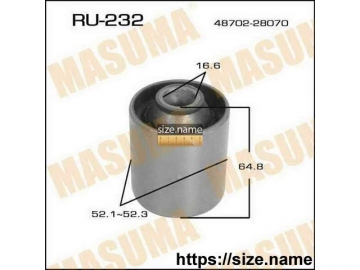 Suspension bush RU-232 (MASUMA)