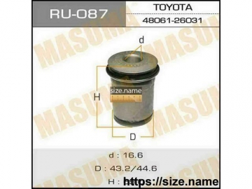 Suspension bush RU-087 (MASUMA)