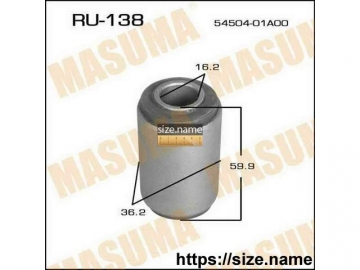 Сайлентблок RU-138 (MASUMA)