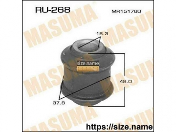 Suspension bush RU-268 (MASUMA)