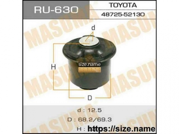 Suspension bush RU-630 (MASUMA)
