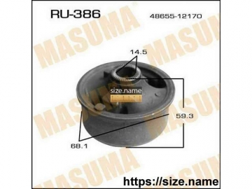 Suspension bush RU-386 (MASUMA)