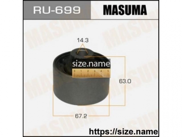 Suspension bush RU-699 (MASUMA)