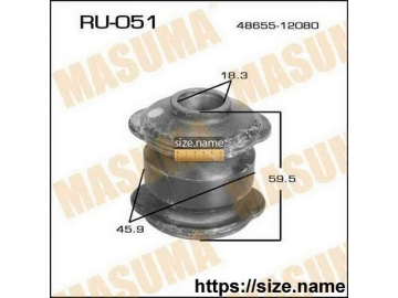 Suspension bush RU-051 (MASUMA)