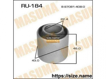 Сайлентблок RU-184 (MASUMA)