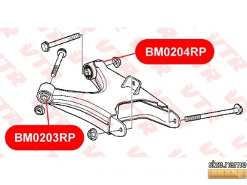 Сайлентблок BM0203RP (VTR)