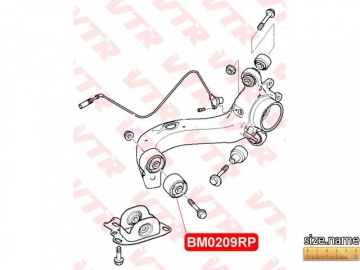 Сайлентблок BM0209RP (VTR)