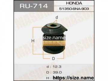 Сайлентблок RU-714 (MASUMA)