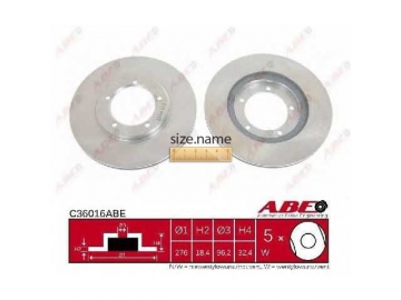 Brake Rotor C36016ABE (ABE)