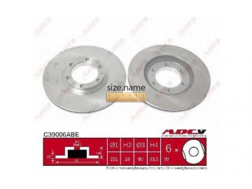 Brake Rotor C39006ABE (ABE)