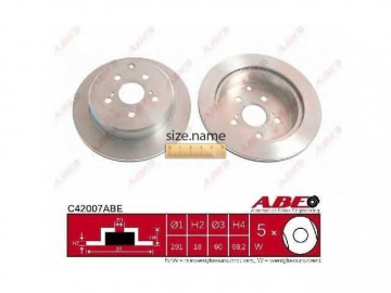 Brake Disc C42007ABE (ABE)