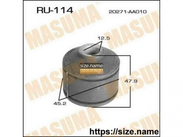 Suspension bush RU-114 (MASUMA)