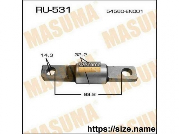 Suspension bush RU-531 (MASUMA)