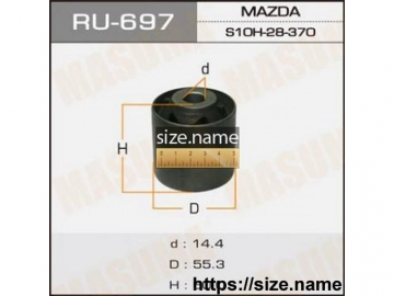 Сайлентблок RU-697 (MASUMA)