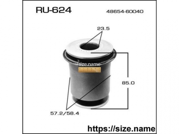 Suspension bush RU-624 (MASUMA)