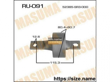 Suspension bush RU-091 (MASUMA)