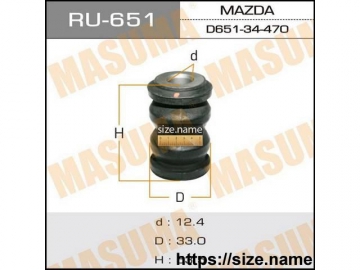 Suspension bush RU-651 (MASUMA)
