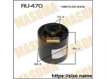 Suspension bush RU-470 (MASUMA)