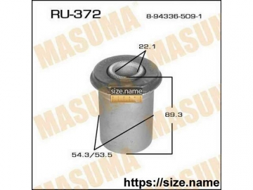 Suspension bush RU-372 (MASUMA)