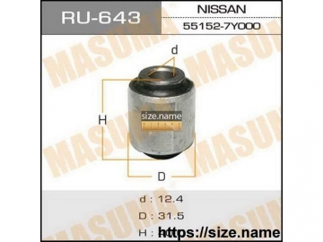 Suspension bush RU-643 (MASUMA)