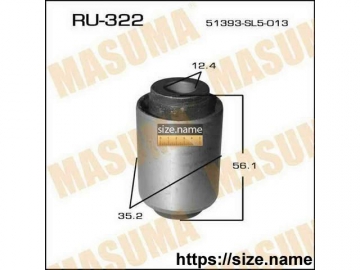 Suspension bush RU-322 (MASUMA)