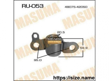 Suspension bush RU-053 (MASUMA)