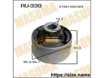Suspension bush RU-339 (MASUMA)