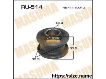 Suspension bush RU-514 (MASUMA)