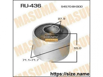 Suspension bush RU-436 (MASUMA)