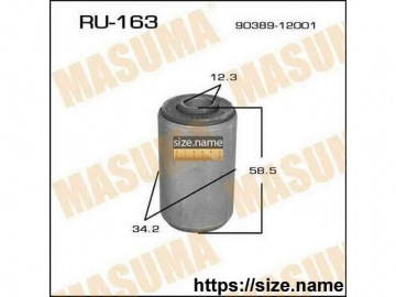 Suspension bush RU-163 (MASUMA)