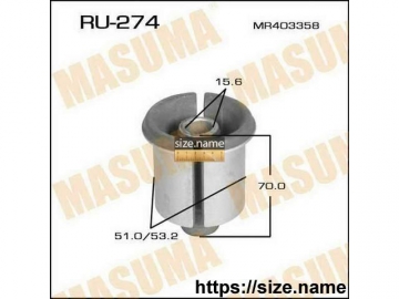 Suspension bush RU-274 (MASUMA)